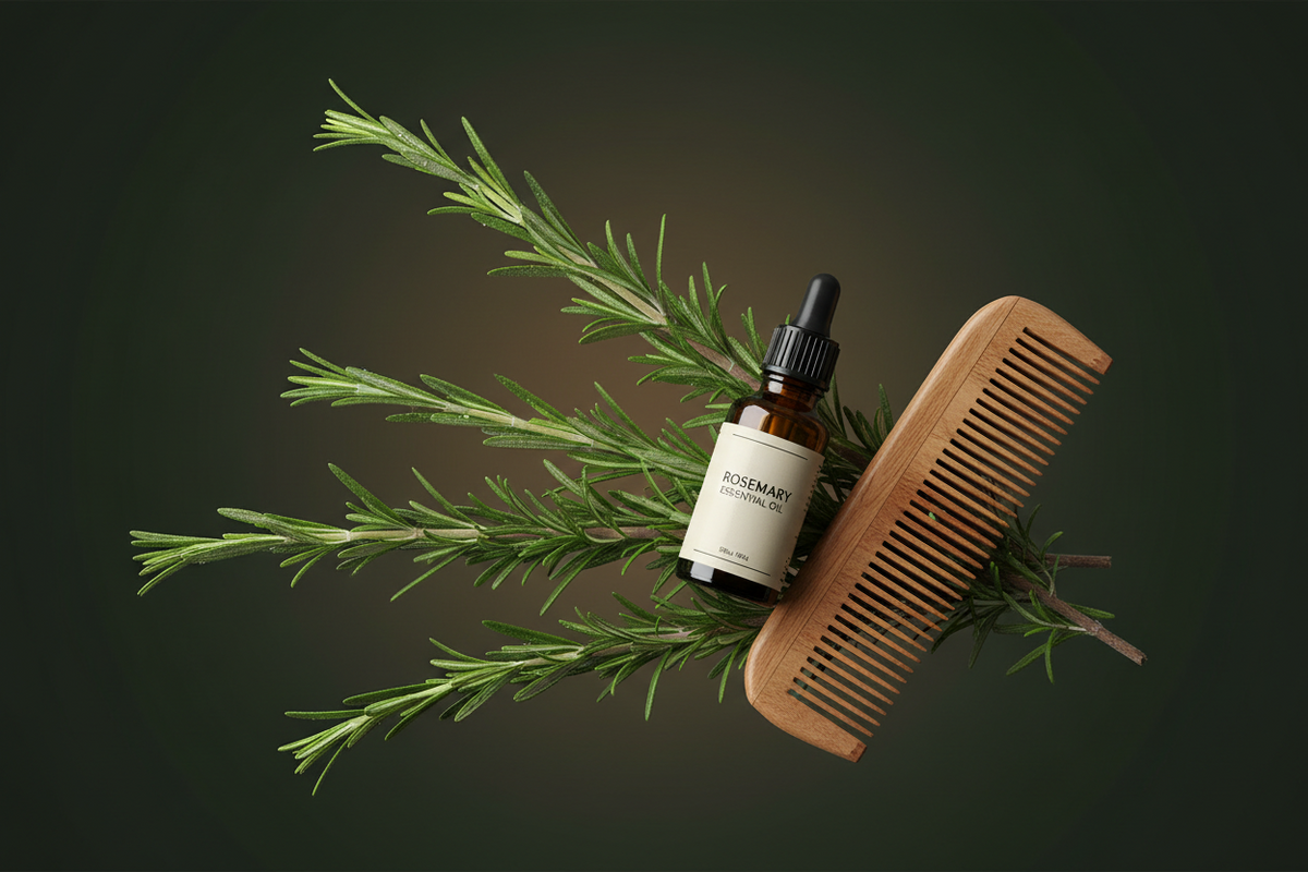 How rosemary stimulates beard growth