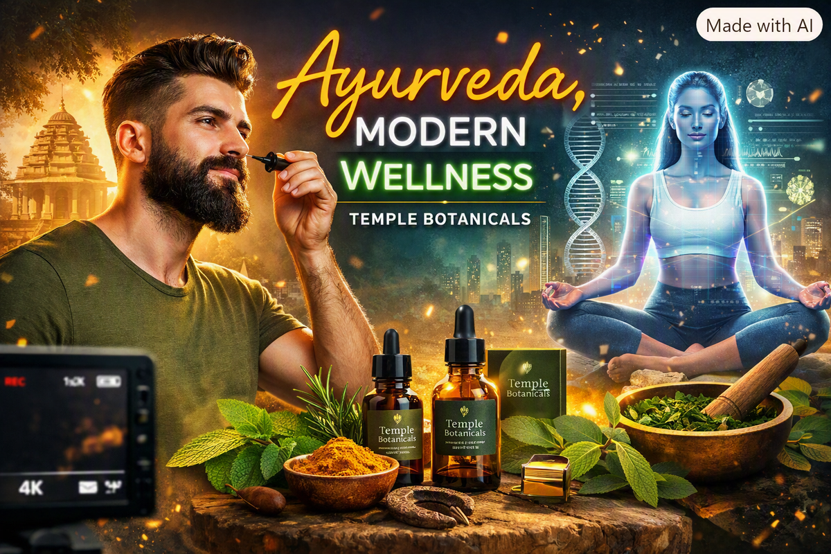 🌿 How Temple Botanicals is Making Ayurveda Cool Again