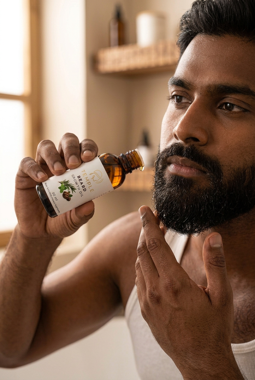 Temple Beard Growth & Conditioning Oil