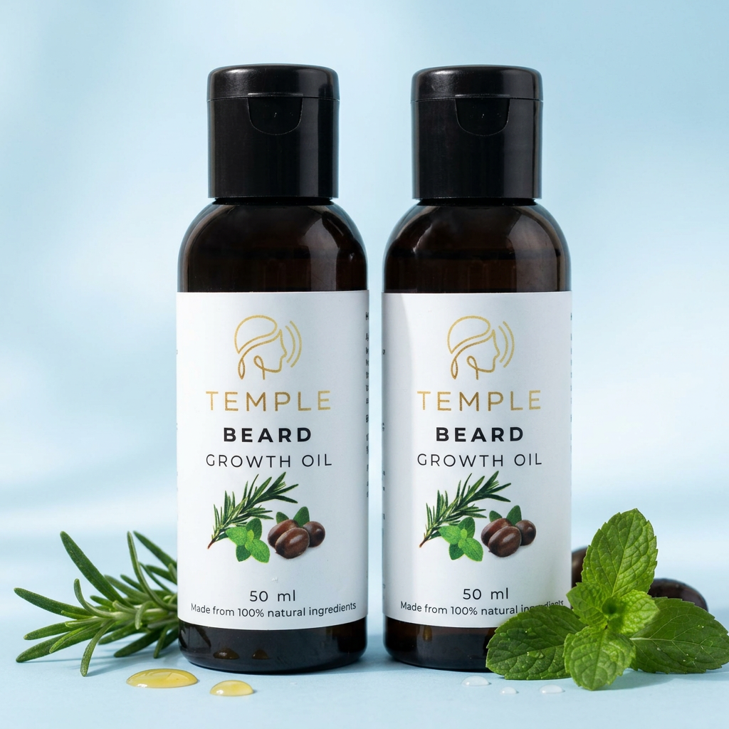 Temple Beard Growth & Conditioning Oil