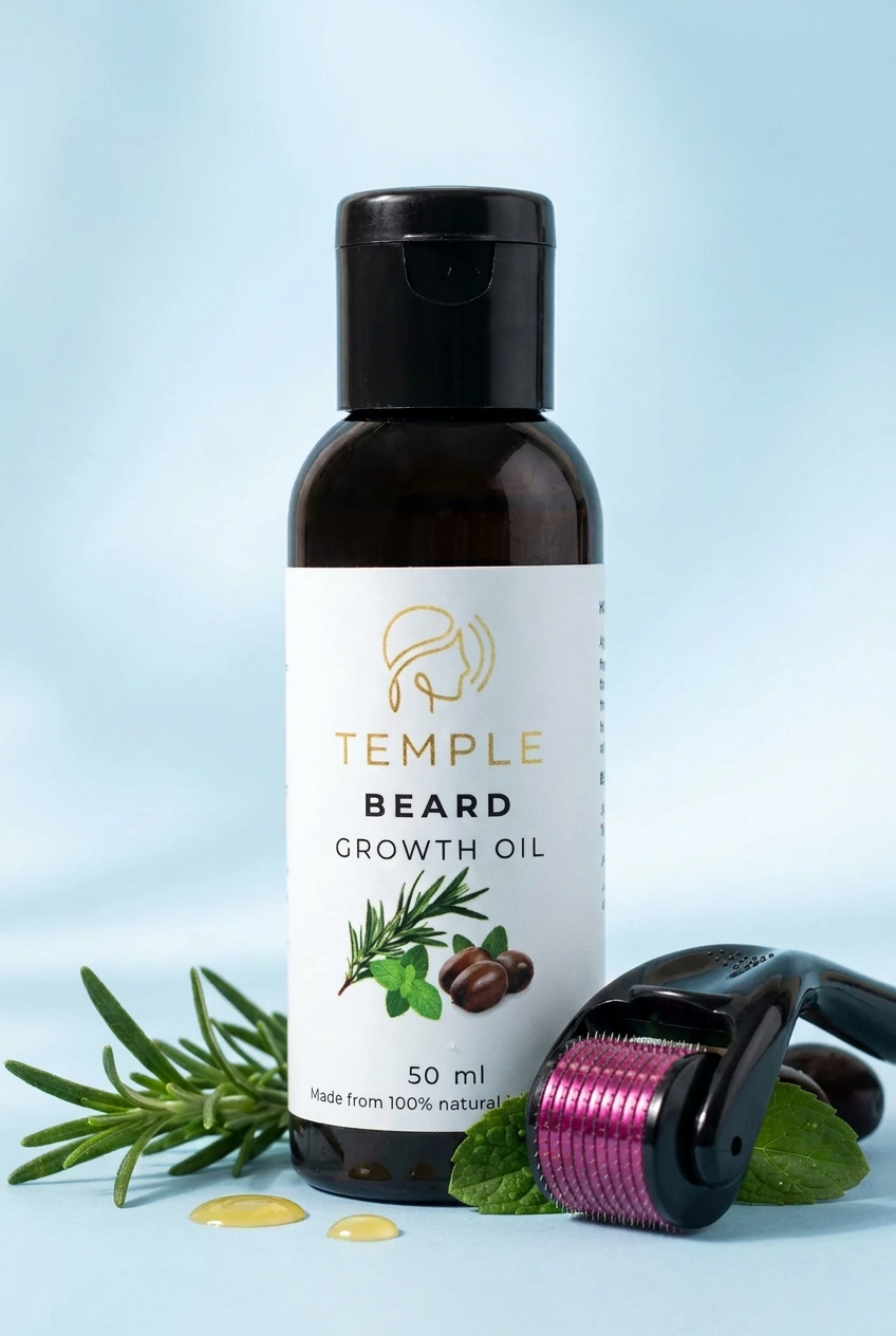Temple Beard Growth & Conditioning Oil
