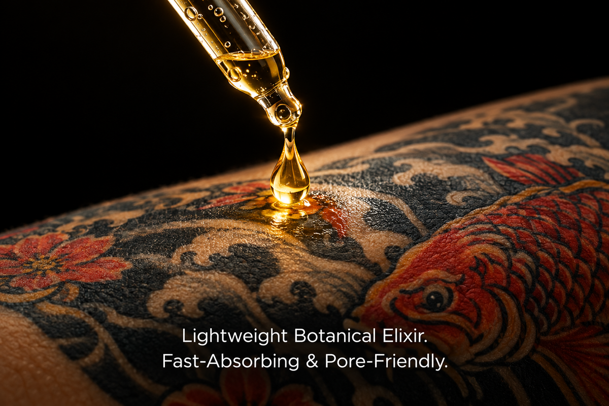 Temple Tattoo Glow funky Oil