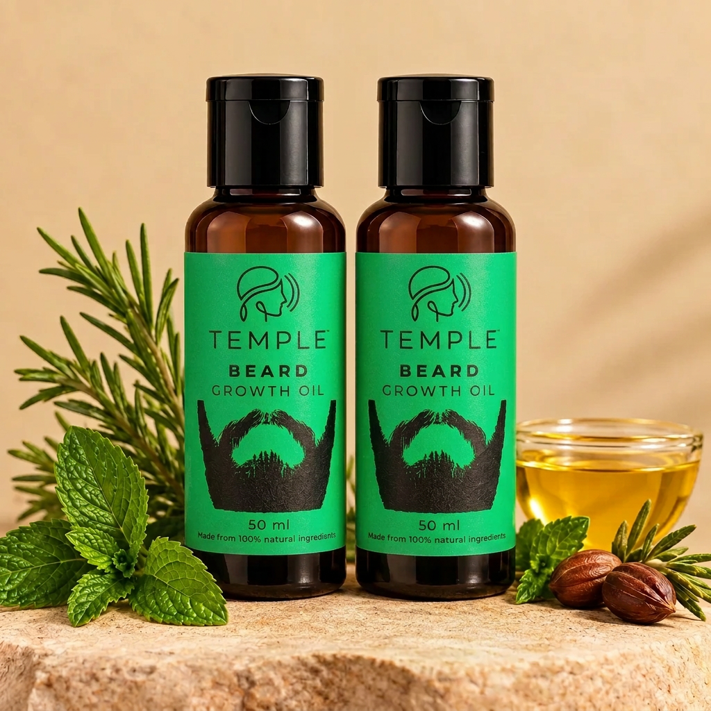 Temple Beard Growth & Conditioning Oil