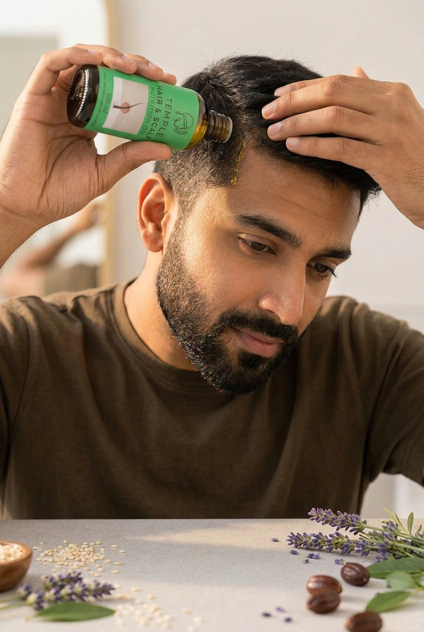 Temple Scalp & Hair Growth Oil