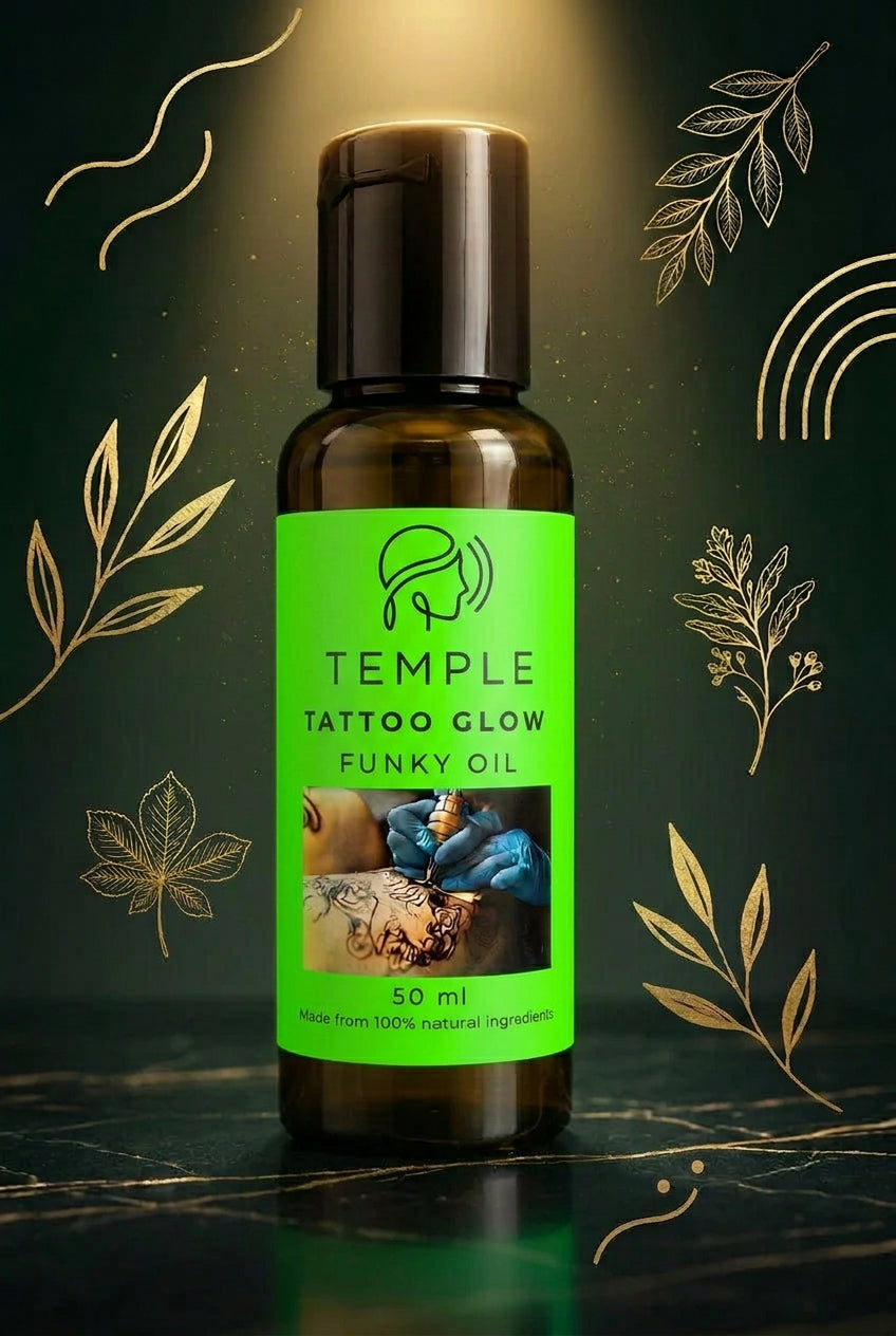 Temple Tattoo Glow funky Oil